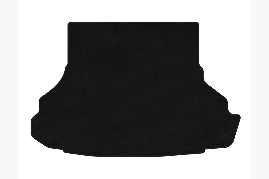 Ford Mustang 2015-2023 Premium Trunk Mat Textile (Coupe, Black) Image