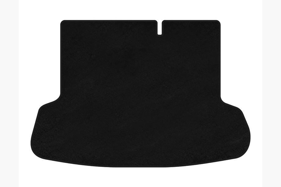 Hyundai Accent 2006-2010 Trunk Mat Textile Premium (SD, Black) Image