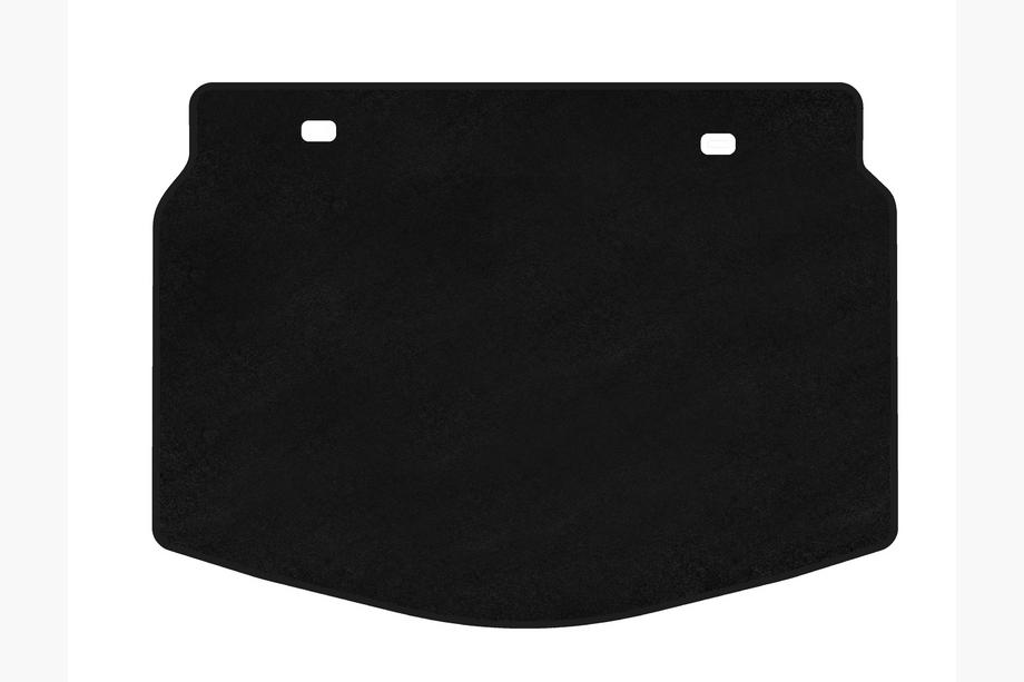 Hyundai Veloster 2018-2022 Premium Trunk Mat Textile (Coupe, Black) Image
