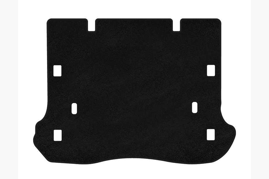 Jeep Grand Cherokee WK 2004-2010 Trunk Mat Textile Premium V-2 (Black) Image