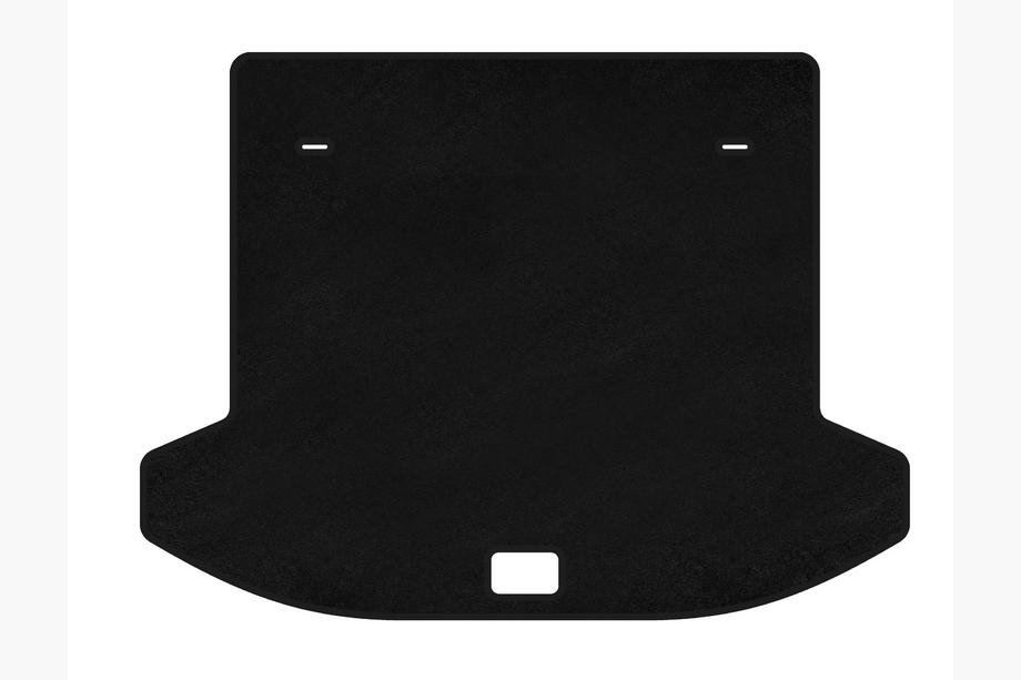 Jetour X70 2018- Premium Textile Trunk Mat (2 Rows, Black) Image