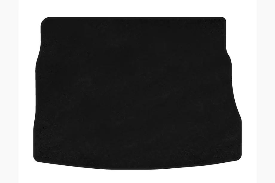 Kia Ceed 2007-2012 Premium Textile Trunk Mat (HB, 3-Door, Black) Image