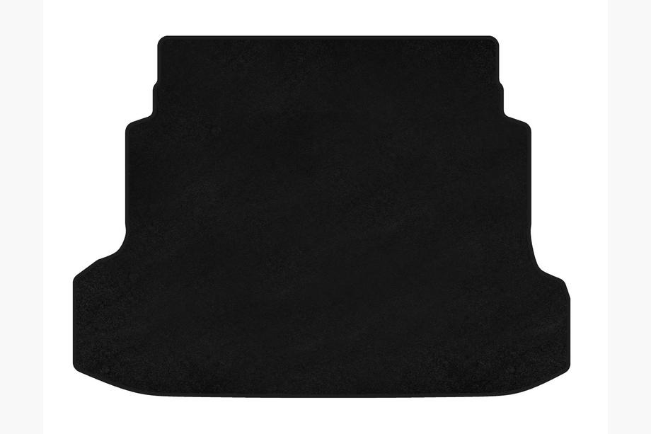 Kia Cerato 2 2010-2013 Trunk Mat Textile Premium (SD, Black) Image