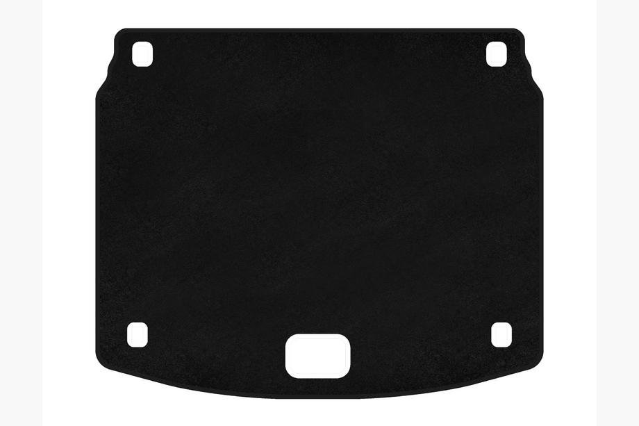 Kia Cerato 4 2019- Premium Textile Trunk Mat (Black) Image