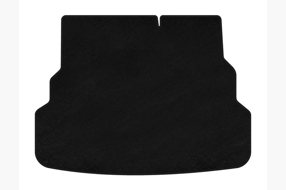 Kia Rio 2012-2017 Textile Trunk Mat Premium V1 (SD, Black) Image