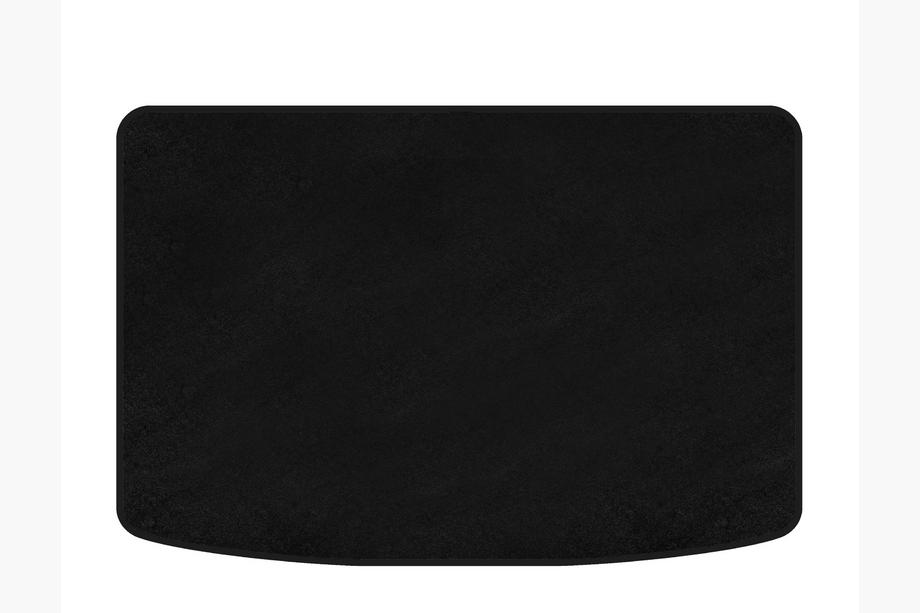 Kia Stonic 2017- Premium Textile Trunk Mat (2019+, upper, Black) Image
