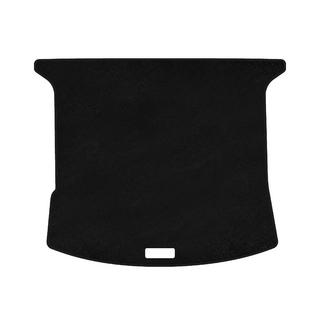 Premium Textile Trunk Mat (2 Rows, 7-Seater, Black)