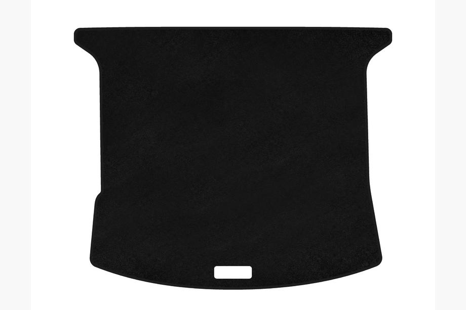 Mazda 5 2005-2009 Premium Textile Trunk Mat (2 Rows, 7-Seater, Black) Image