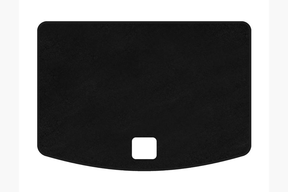 Mazda CX-3 2015- Premium Textile Trunk Mat (2015-2018, AWD, Black) Image