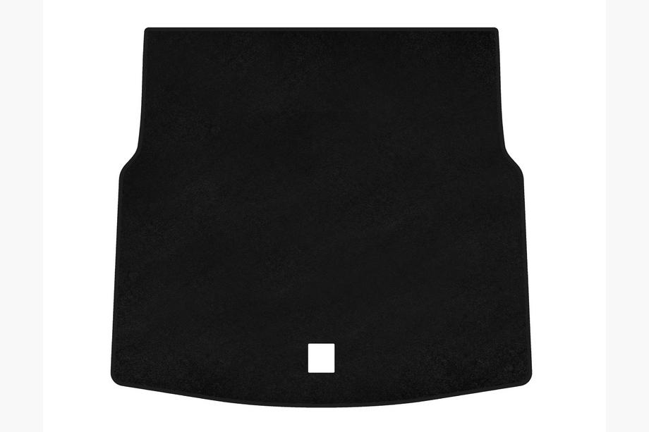 Mercedes C-class W205 2014-2021 Trunk Mat Textile Premium (SD, Black) Image