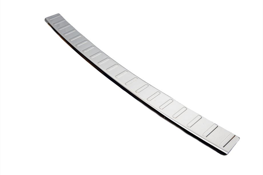 Mercedes E-class W211 2002-2009 Rear Bumper Protector Carmos (SW, Stainless Steel) Photo 6