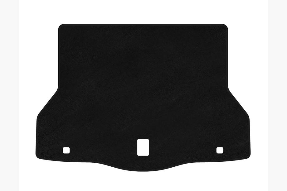 Mercedes CLA C117 2013-2019 Trunk Mat Textile Premium (SD, Black) Image
