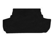 Mercedes W201 (190) 1982-1993 Trunk Mat Textile Premium (SD, Black) photo 1