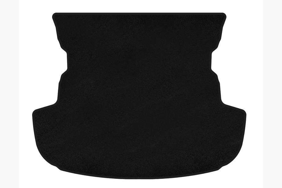 Mitsubishi Outlander 2021- Premium Textile Trunk Mat (Black) Image