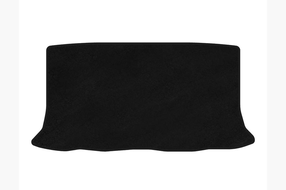 Nissan Micra K12 2003-2010 Premium Textile Trunk Mat (HB, Black) Image