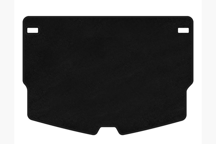 Nissan Note 2012-2020 Premium Textile Trunk Mat (HB, Black) Image