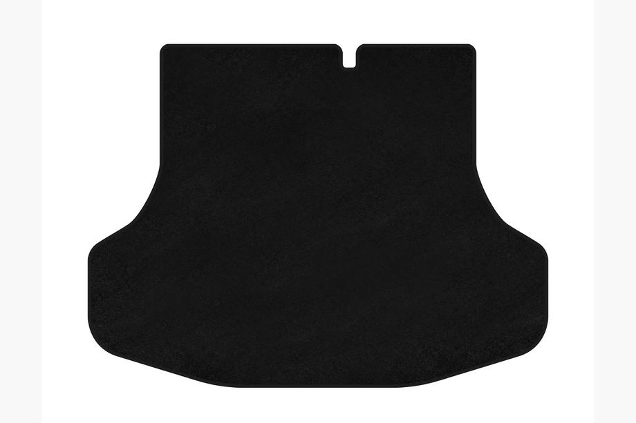 Nissan Sentra 2012-2019 Trunk Mat Textile Premium (SD, Black) Image
