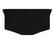 Opel Agila 2007-2015 Premium Textile Trunk Mat (HB, Black) photo 1