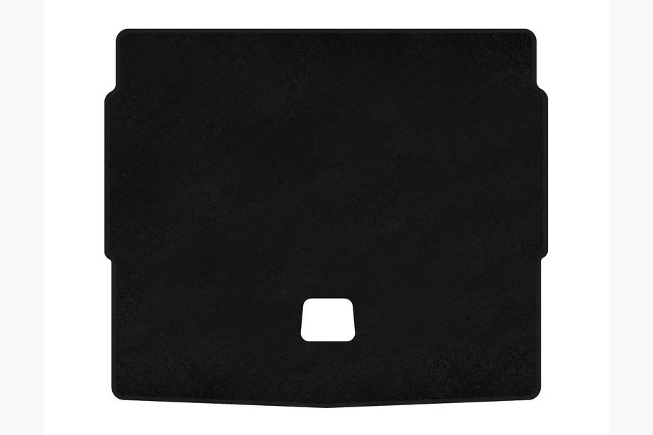 Opel Grandland X 2017- Premium Textile Trunk Mat (2017-2021, Black) Image