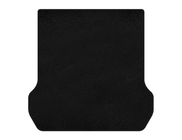 Opel Zafira A 1998-2005 Premium Textile Trunk Mat (up to 2nd row, 2003-2005, 7-seater, Black) photo 1