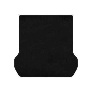 Premium Textile Trunk Mat (up to 2nd row, 2003-2005, 7-seater, Black) Opel Zafira A 1998-2005