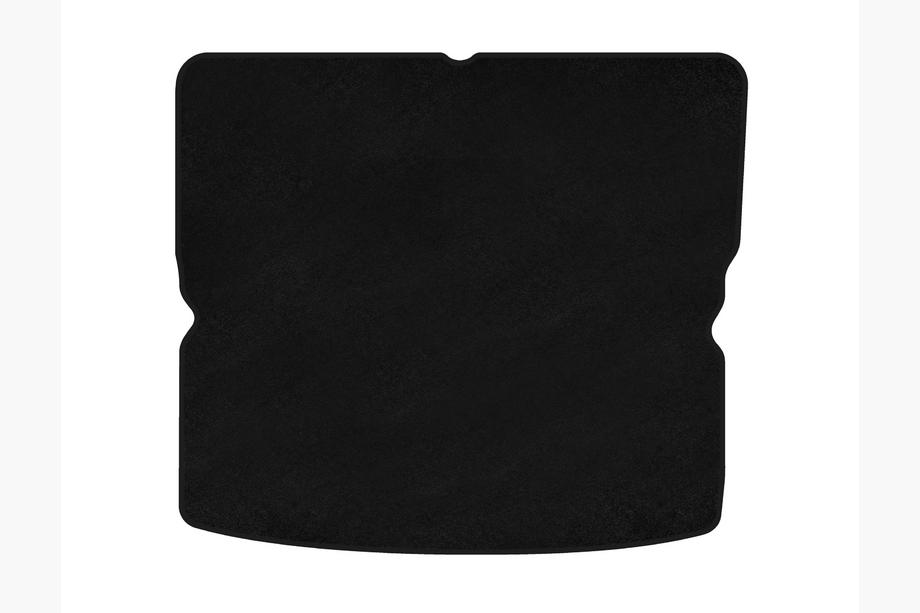 Opel Zafira B 2005–2011 Premium Textile Trunk Mat (covers 3rd row, Black) Image