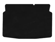 Peugeot 207 2006–2014 Premium Textile Trunk Mat (HB, 5-Door, Black) photo 1