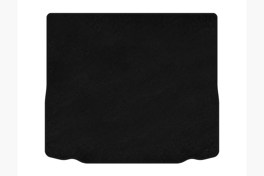 Peugeot 407 2004-2011 Trunk Mat Textile Premium (SD, Black) Image