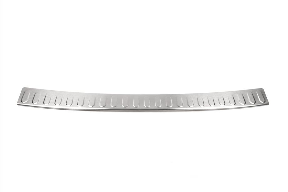 Mercedes E-class W212 2009-2016 Rear bumper protector OmsaLine (2009-2013, SW, stainless steel) Photo 5