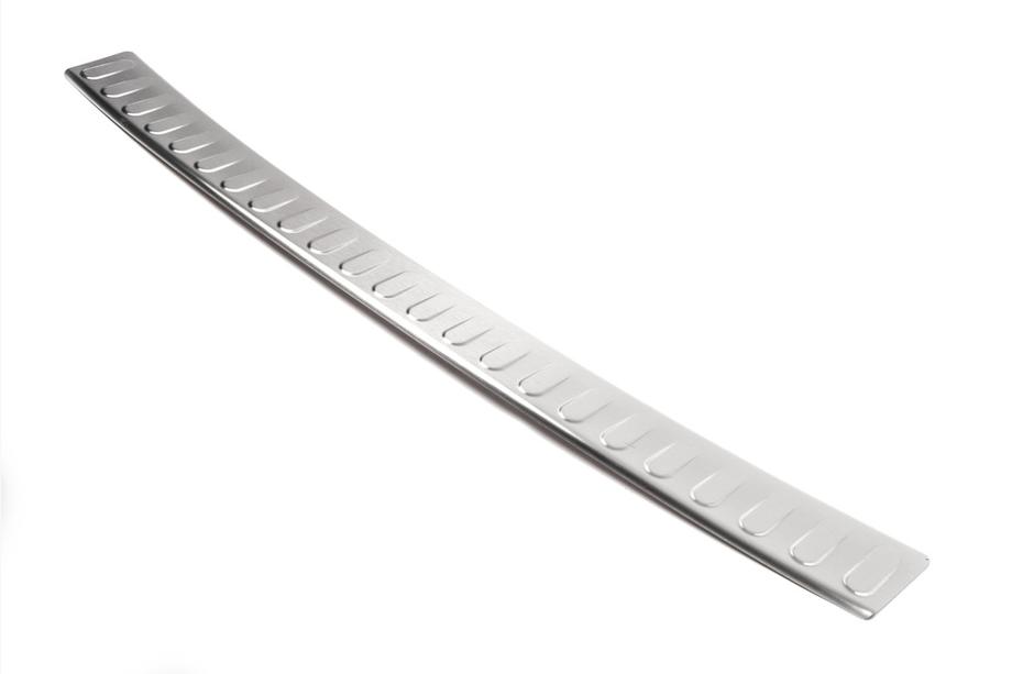 Mercedes E-class W212 2009-2016 Rear bumper protector OmsaLine (2009-2013, SW, stainless steel) Photo 6