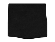 Renault Scenic/Grand 2016–2025 Premium Textile Trunk Mat (lower, 5-seater, Black) photo 1