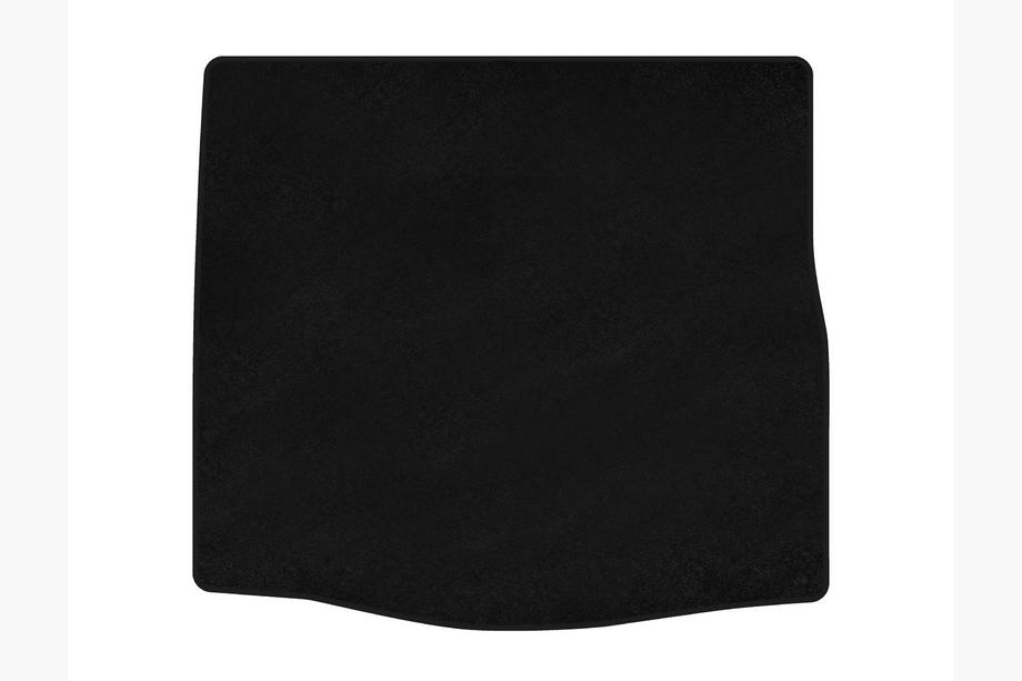 Renault Scenic/Grand 2016–2025 Premium Textile Trunk Mat (lower, 5-seater, Black) Image
