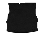 Renault Symbol 1999-2008 Trunk Mat Textile Premium (SD, Black) photo 1