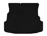 Renault Symbol 2008-2013 Trunk Mat Textile Premium (SD, Black) photo 1