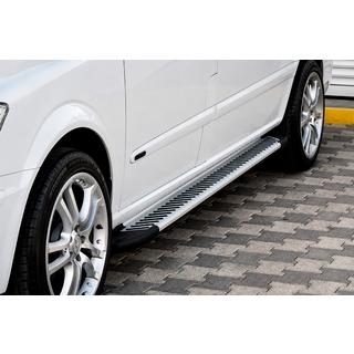 Side Steps Line (2 pcs, Aluminum) Mercedes Vito W639 2004-2014 photo 1