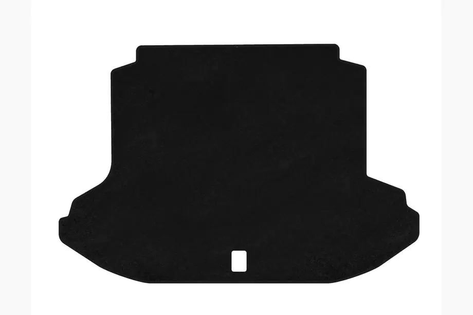 Subaru Legacy 2009-2014 Premium Textile Trunk Mat (2009-2013, SD, Black) Image