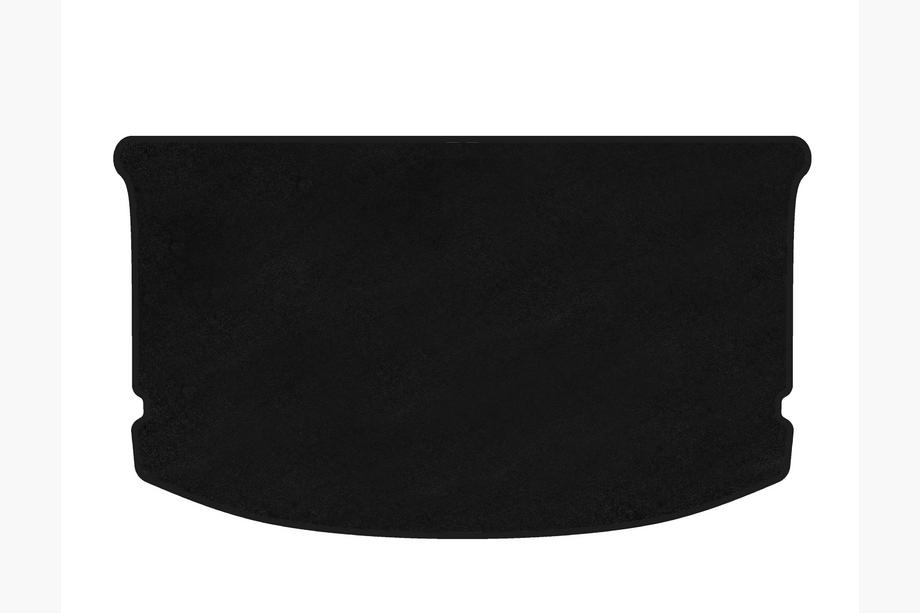 Suzuki Ignis 2016- Premium Textile Trunk Mat (2016-2020, HB, Black) Image