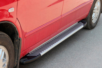 Mercedes Vito W638 1996-2003 Side Steps Line (2 pcs, Aluminum) photo 4