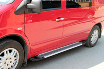 Mercedes Vito W638 1996-2003 Side Steps Line (2 pcs, Aluminum) photo 3