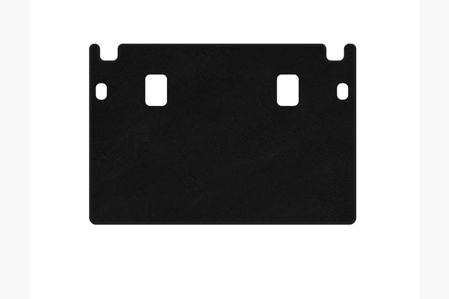 Toyota 4Runner 2009-2024 Premium Textile Trunk Mat (2014-2024, 7-Seater, Black) Image