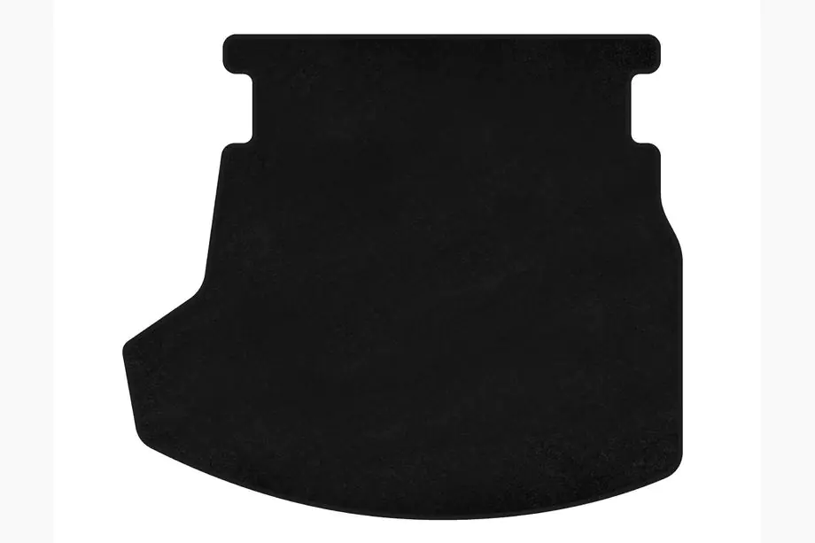 Toyota Corolla 2013-2019 Premium Textile Trunk Mat (2016-2019, SD, Black) Image