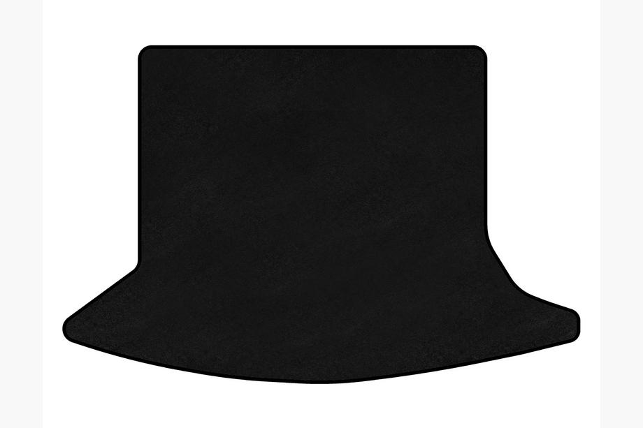 Toyota Verso 2009–2018 Premium Textile Trunk Mat (7-Seater, Black) Image