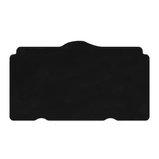 Premium Textile Trunk Mat (HB, 5-Door, Black)