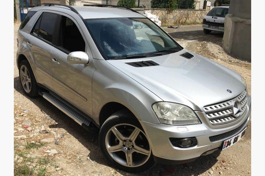 Mercedes ML W164 2005-2011 Side Steps Allmond Grey (2 pcs, Aluminum) Photo 3