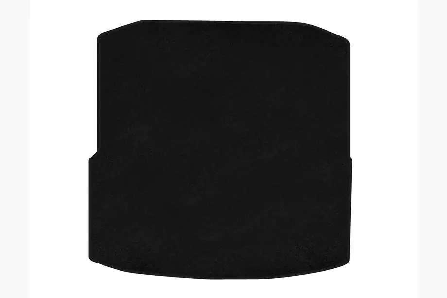 Volkswagen E-Bora 2019- Premium Textile Trunk Mat (SD, Electric, Black) Image
