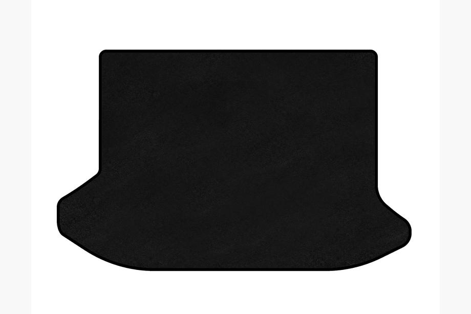 Volvo C30 2006-2012 Premium Textile Trunk Mat (HB, 3-Door, Black) Image