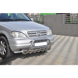 Bull Bar (Stainless Steel) Mercedes ML W163 1997-2005 photo 4