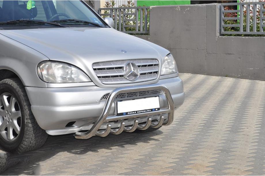 Mercedes ML W163 1997-2005 Bull Bar (Stainless Steel) Photo 4