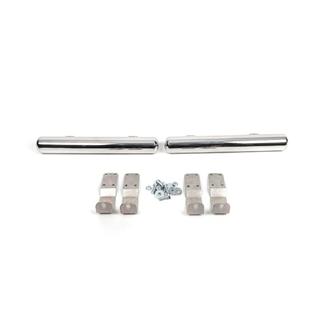 Side pipes behind rear wheel (2 pcs, stainless steel) Mercedes Sprinter W901/902/903/904/905 1995–2006 photo 1