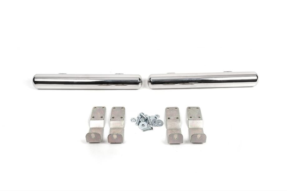 Mercedes Sprinter W901/902/903/904/905 1995–2006 Side pipes behind rear wheel (2 pcs, stainless steel) Long Wheelbase Image